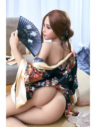 Valeska-159cm Sexy Japanische Kimono Frau TPE Sexpuppe